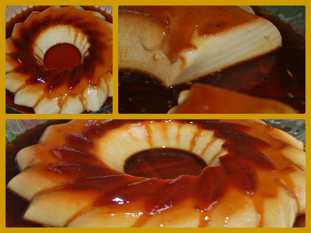 Flan De Turrón
