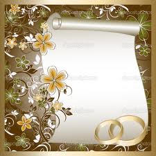 wedding card background