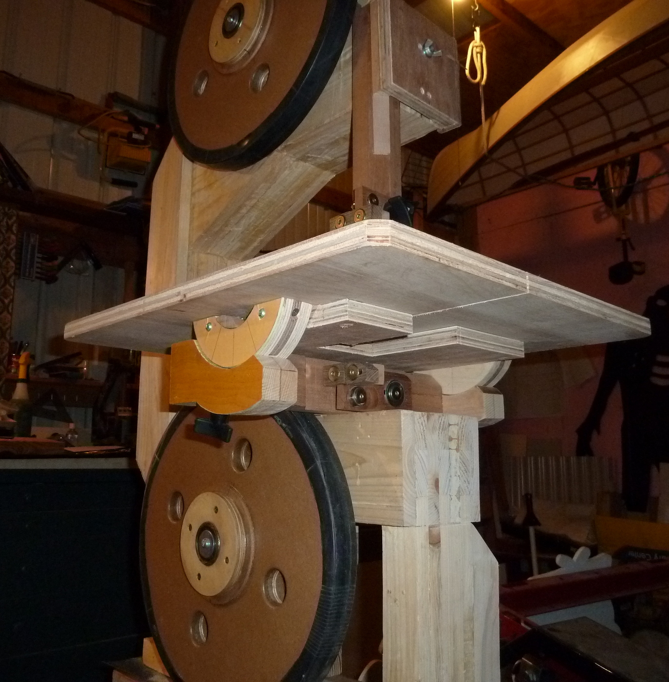 Dave's Notes and Ideas Wooden Bandsaw Project
