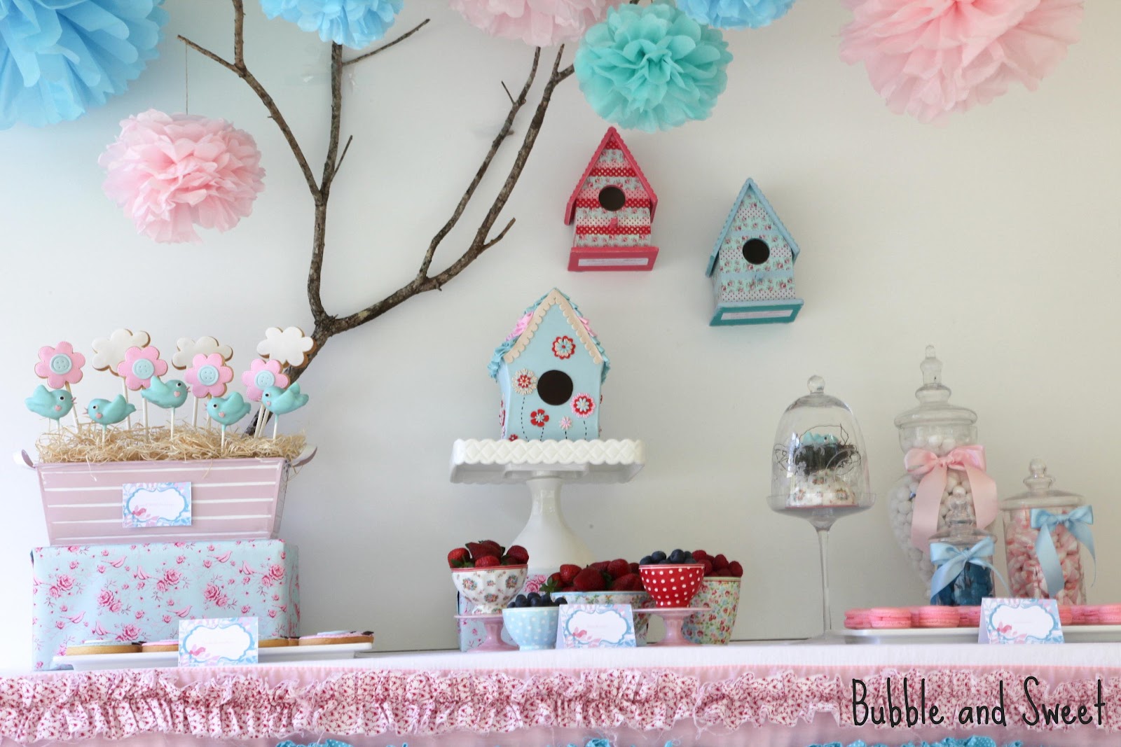 Bubble and Sweet Sophie's 6th Birthday Sweet Birdie Birthday Party