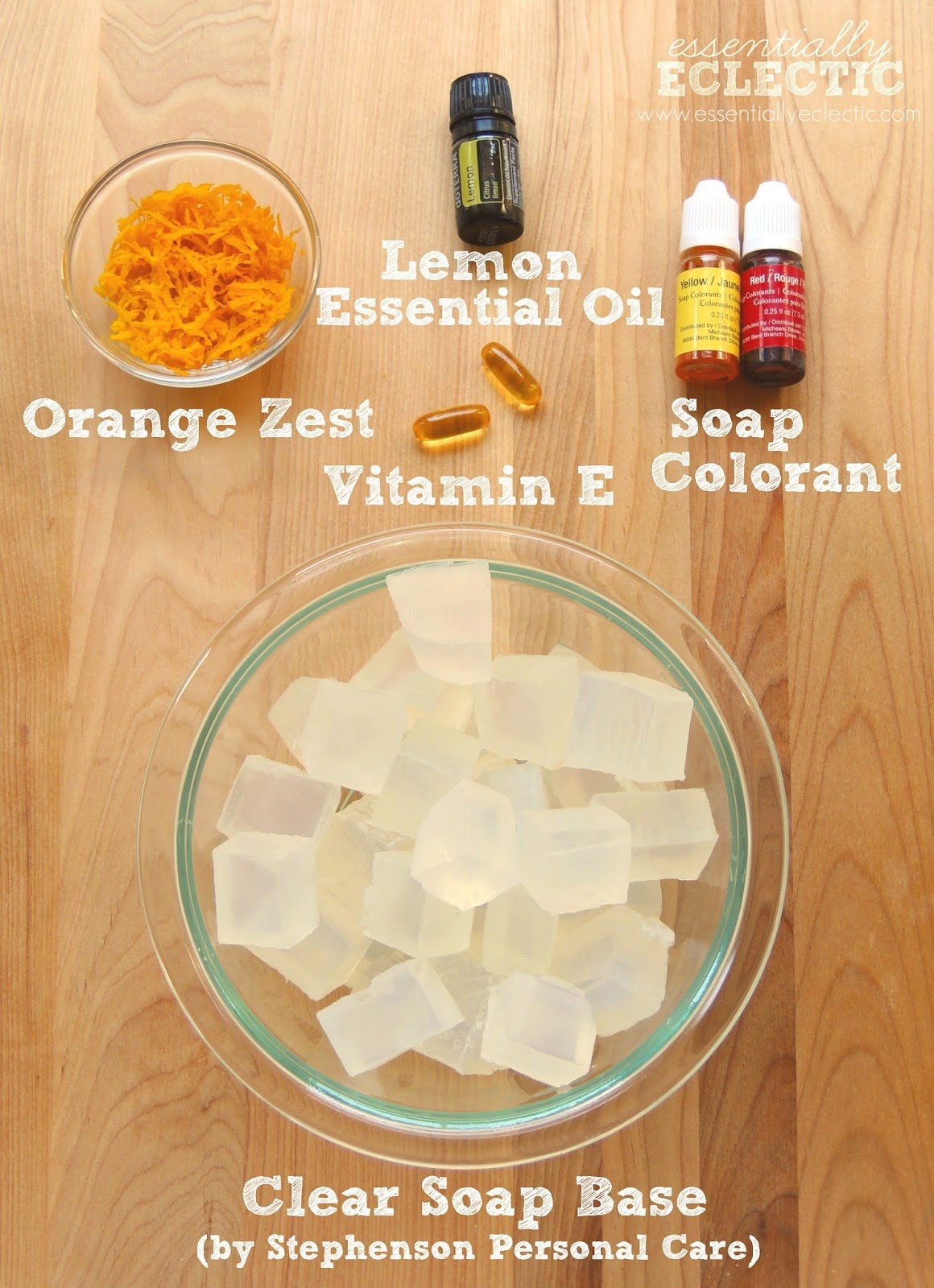 Orange Zest Lemon Soap Tutorial Mom Makes Joy