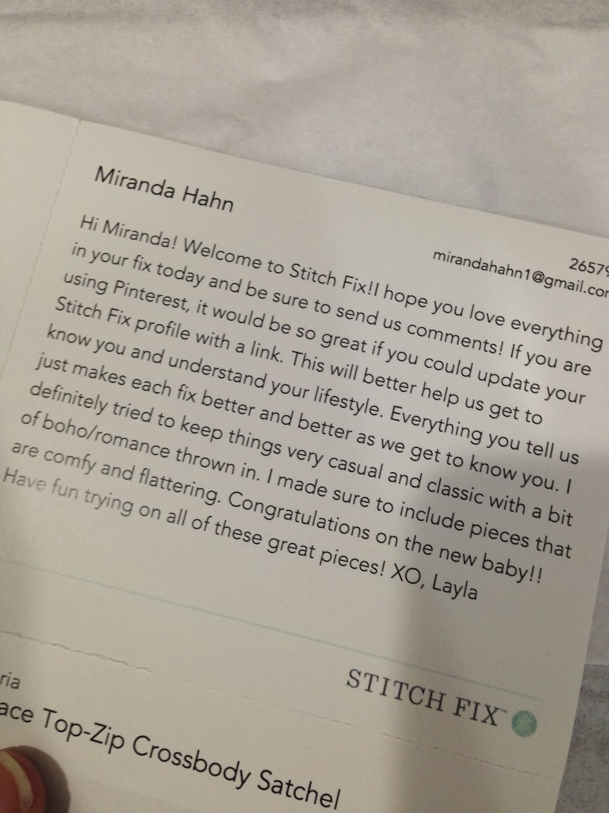 Stitch Fix Review! The Pinterest Project