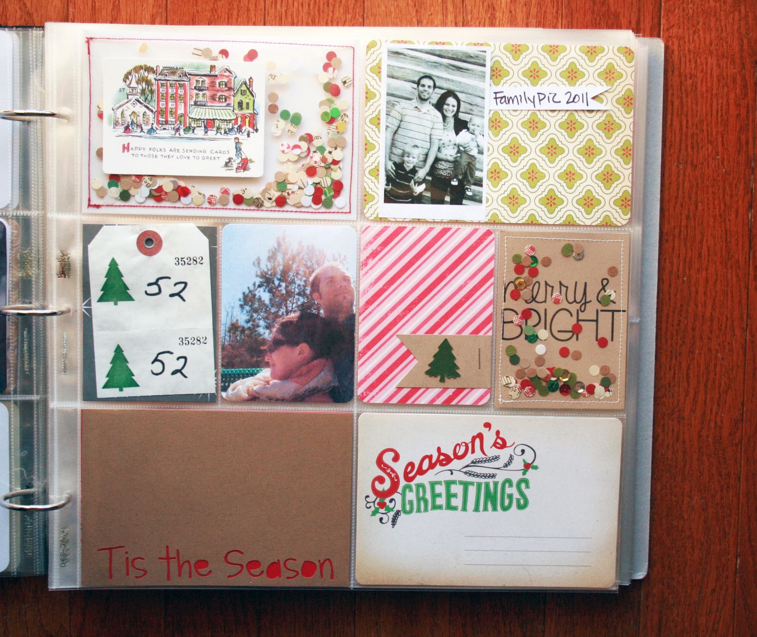 The Creative Place Christmas Confetti Cards