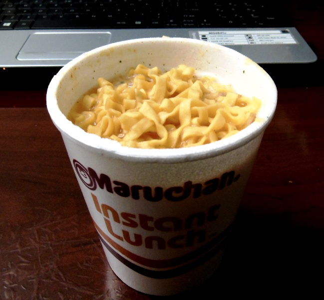 Living Prepared Maruchan Instant Lunch, Cheddar Cheese Flavor