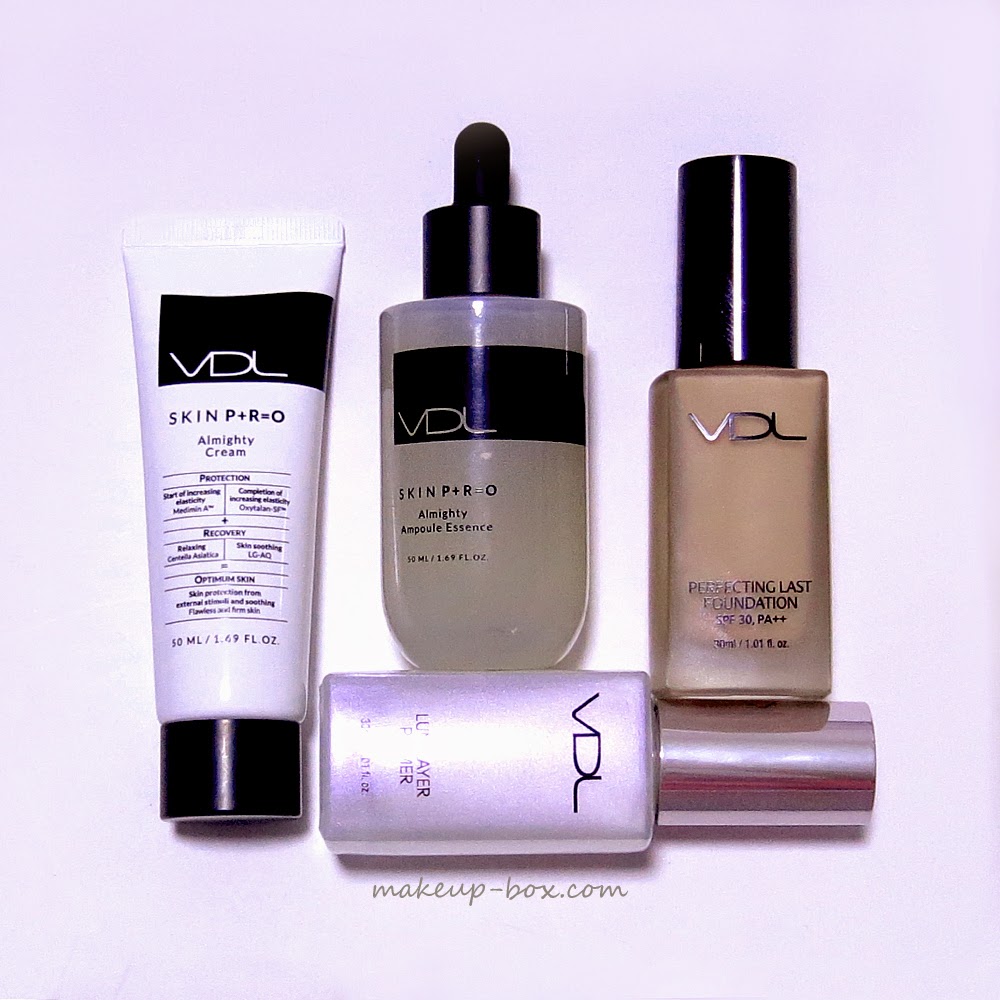 The Makeup Box VDL Base Makeup Collection Series 1 Achieve a