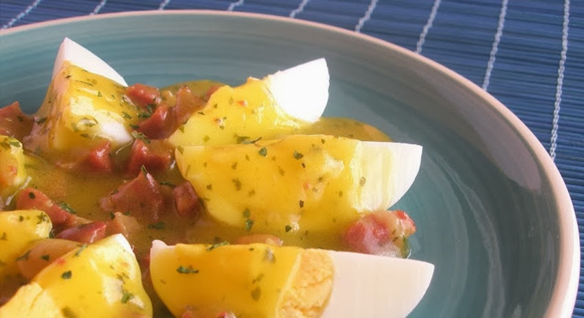 Huevos Duros En Salsa Verde