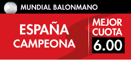 sportium super cuota españa gana mundial baonmano qatar 2015 cuota 6 28 enero sportium super cuota españa gana mundial baonmano qatar 2015 cuota 6 28 enero