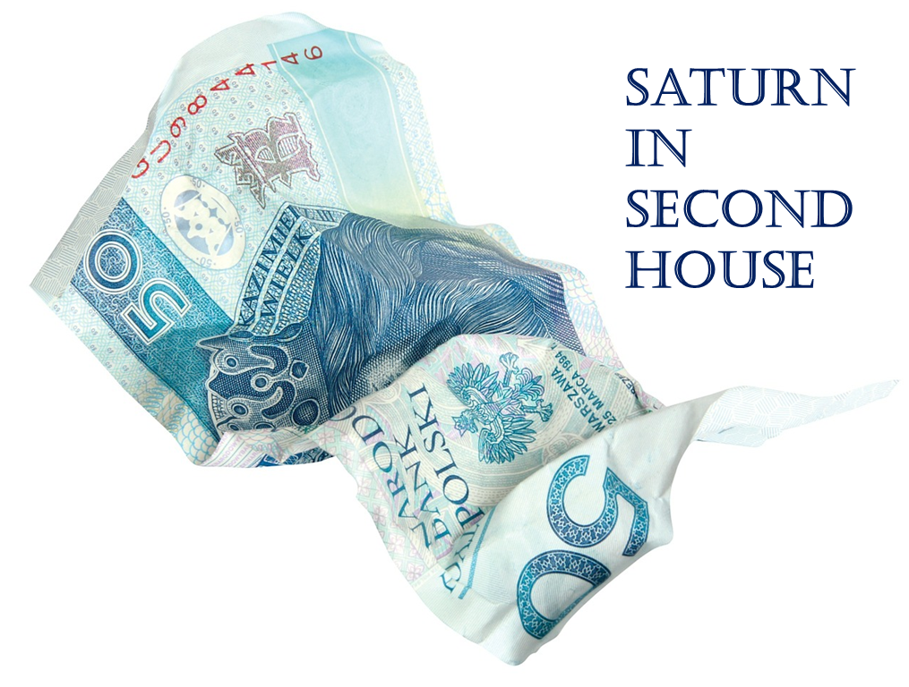 Saturn in second house