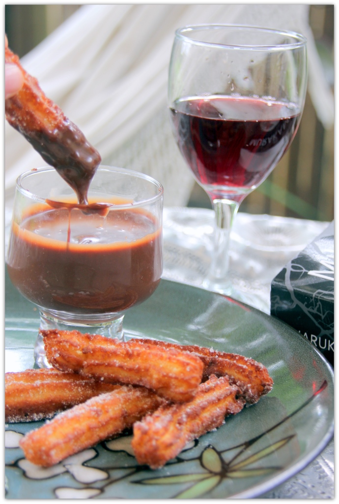 Traditional Churros with Chocolate Sauce