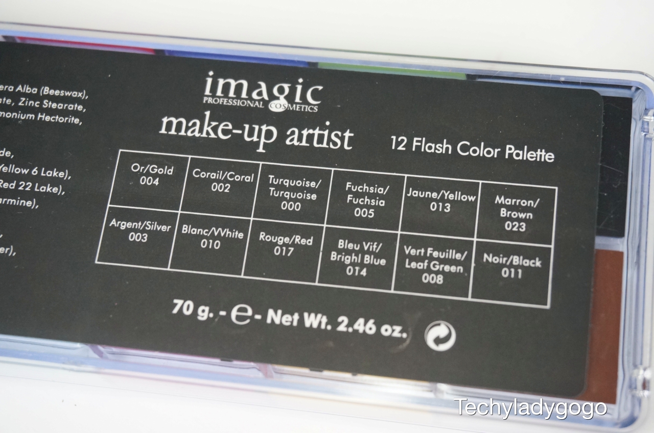 iMagic 12 Flash Color Palette TechyLadyGogo