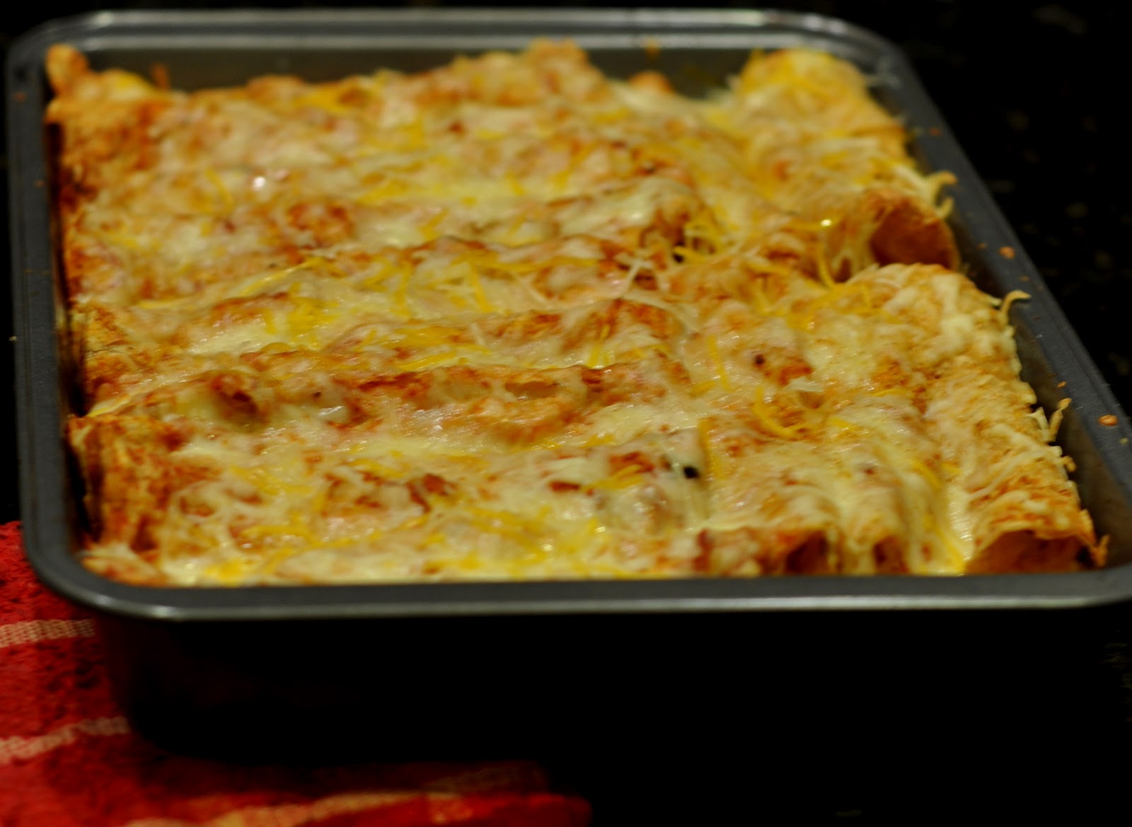 Party with Leah Chipotle Shrimp and Corn Enchiladas