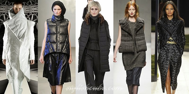 Fall Winter 2014 - 2015 Women's Duvet Coats Fashion Trends