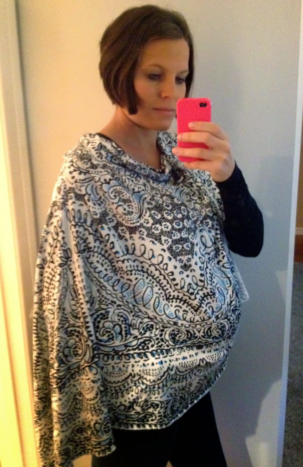 Live Inside My Bubble DIY Infinity Nursing Scarf