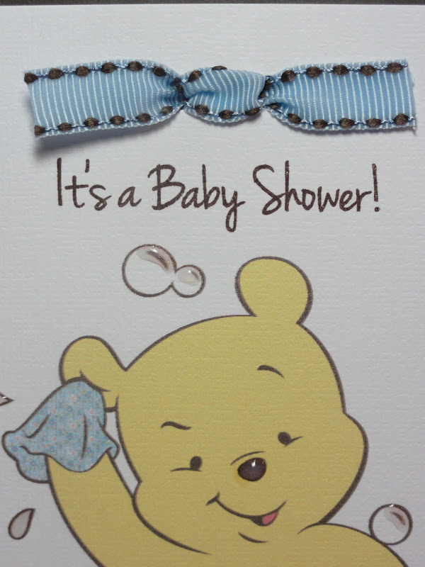 The Cricut Bug Pooh Baby Shower Invitation
