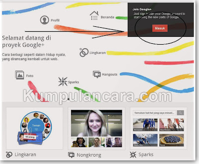 Cara Daftar Google Plus | Google+