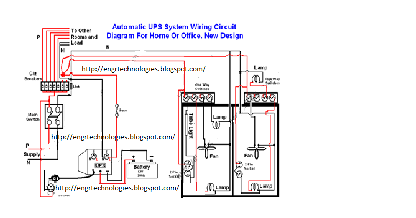 automatic ups system wiring electrical electronic automatic ups system wiring electrical electronic