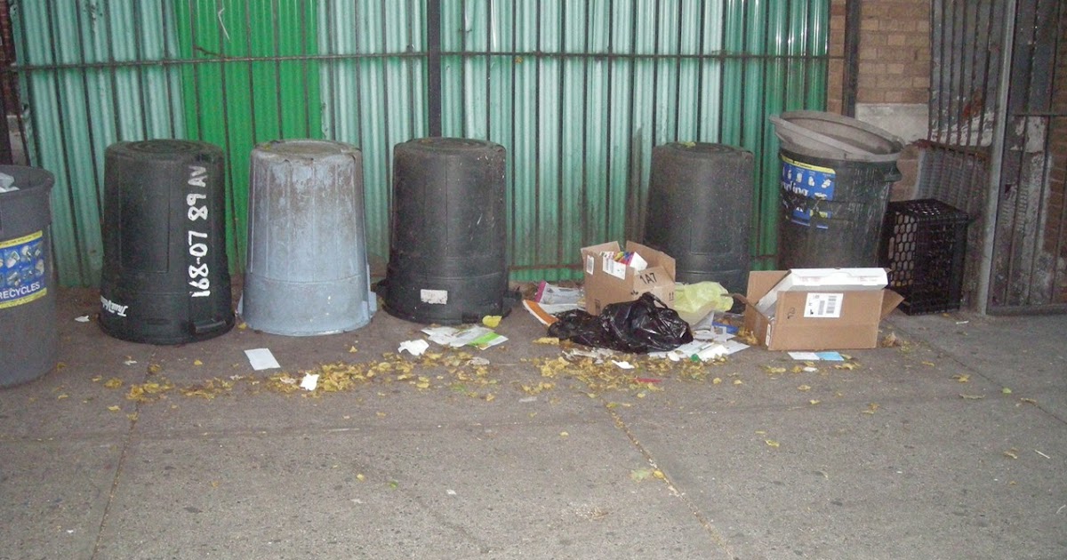 Queens Crap Ongoing garbage problem in Jamaica