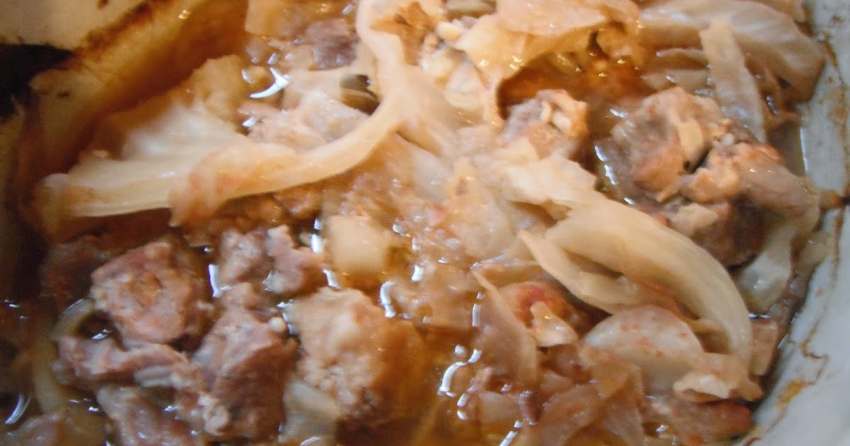 Food Obsession Review of Crock Pot Pork and Cabbage Goulash and Dill