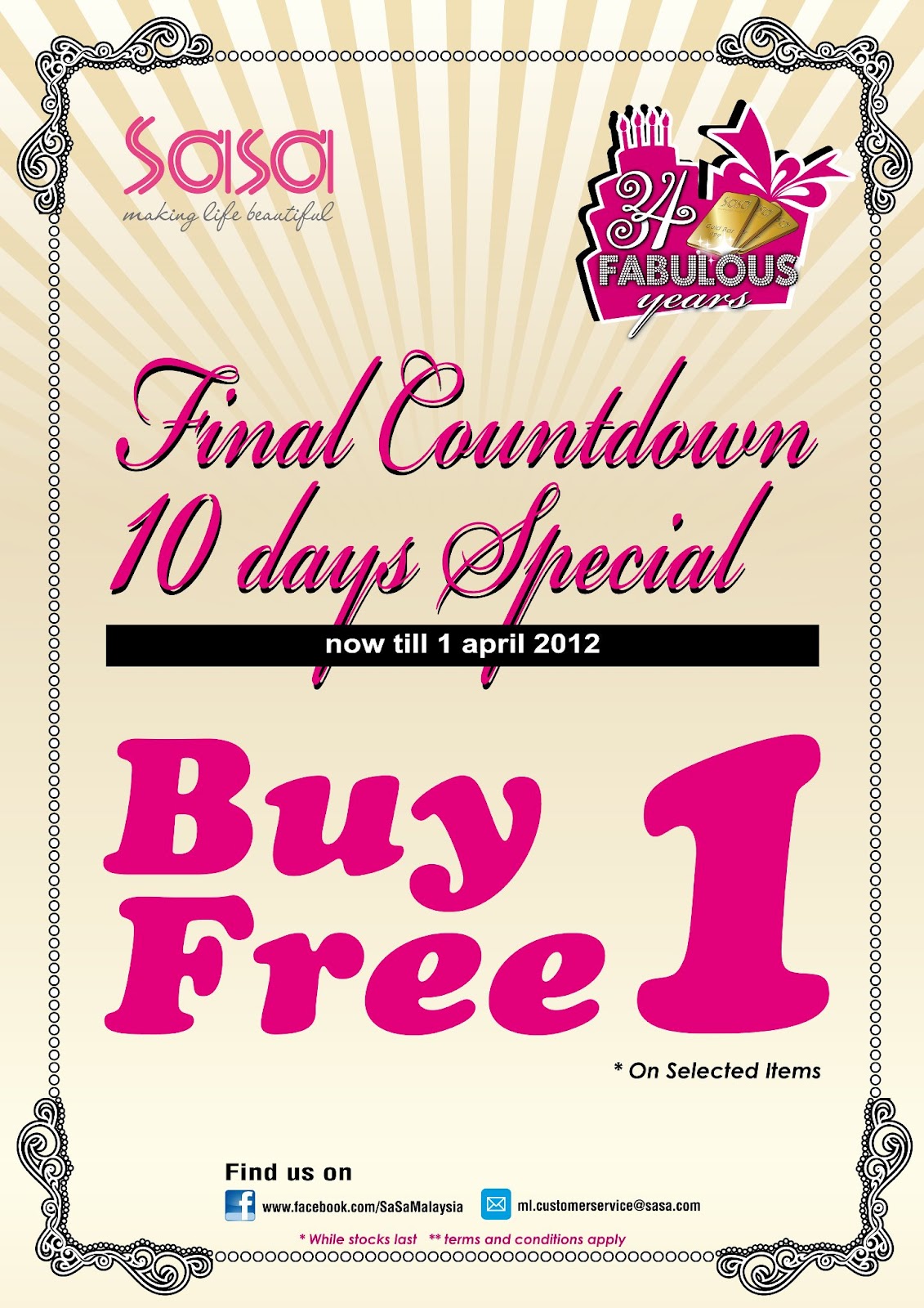 Freebies promotions