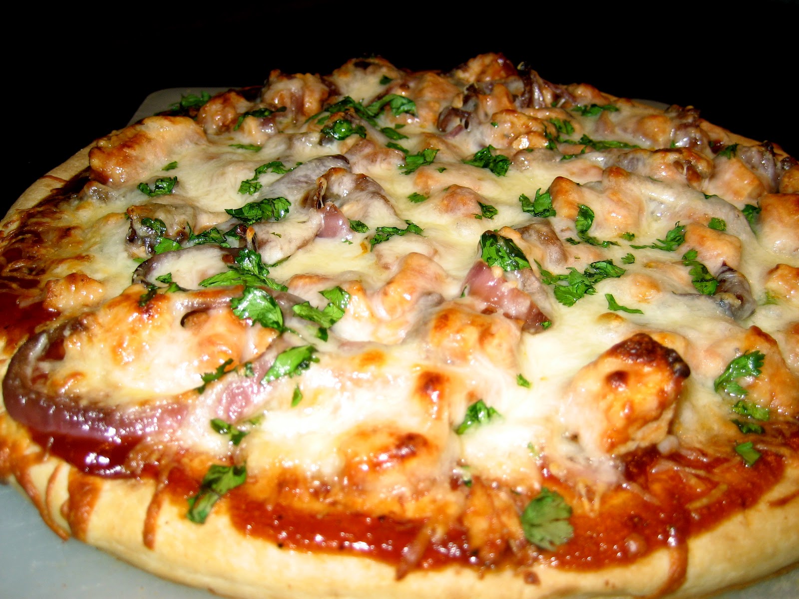 BBQ Chicken Pizza Charisa Darling