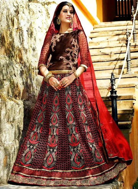Top Indian Bridal Lehenga Dresses Women Wear Lehenga Blouse