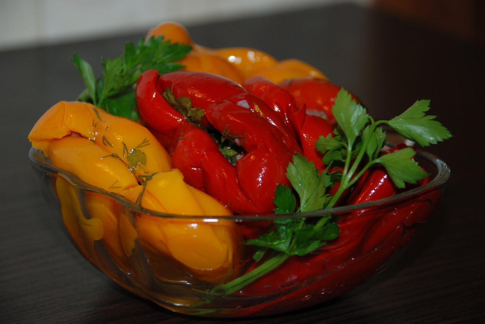 Перец маринованный по корейски