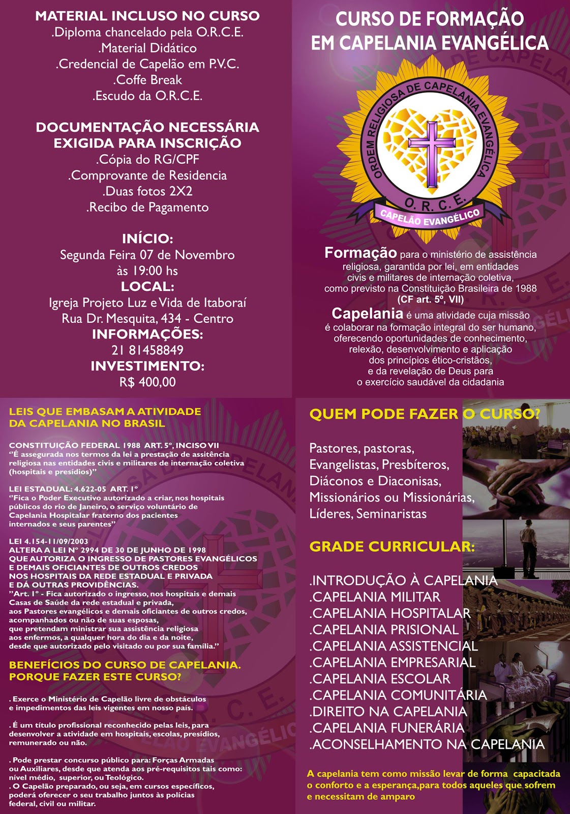 Curso de capelao