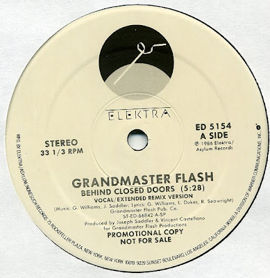 Grandmaster Flash – Behind Closed Doors (1986, VLS, VBR)