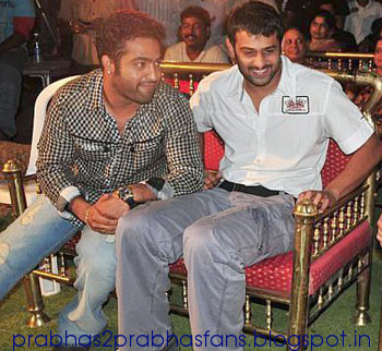 Prabhas 2 PrabhasFans: Prabhas With Jr.NTR