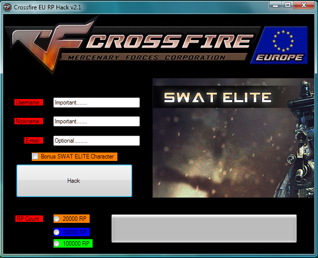 Hack Zp Crossfire New Download Free 2012