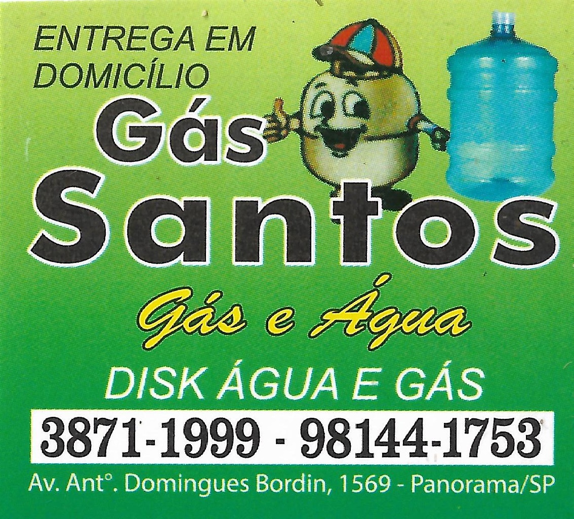 Tradição em atendimento voltado para a dona de casa!!! Gás Santos, o gás da Família Feliz!!