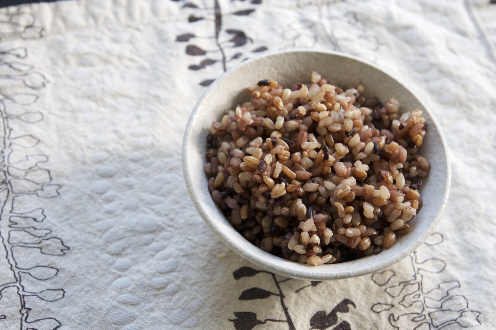 and she cooks too! Multigrain Rice