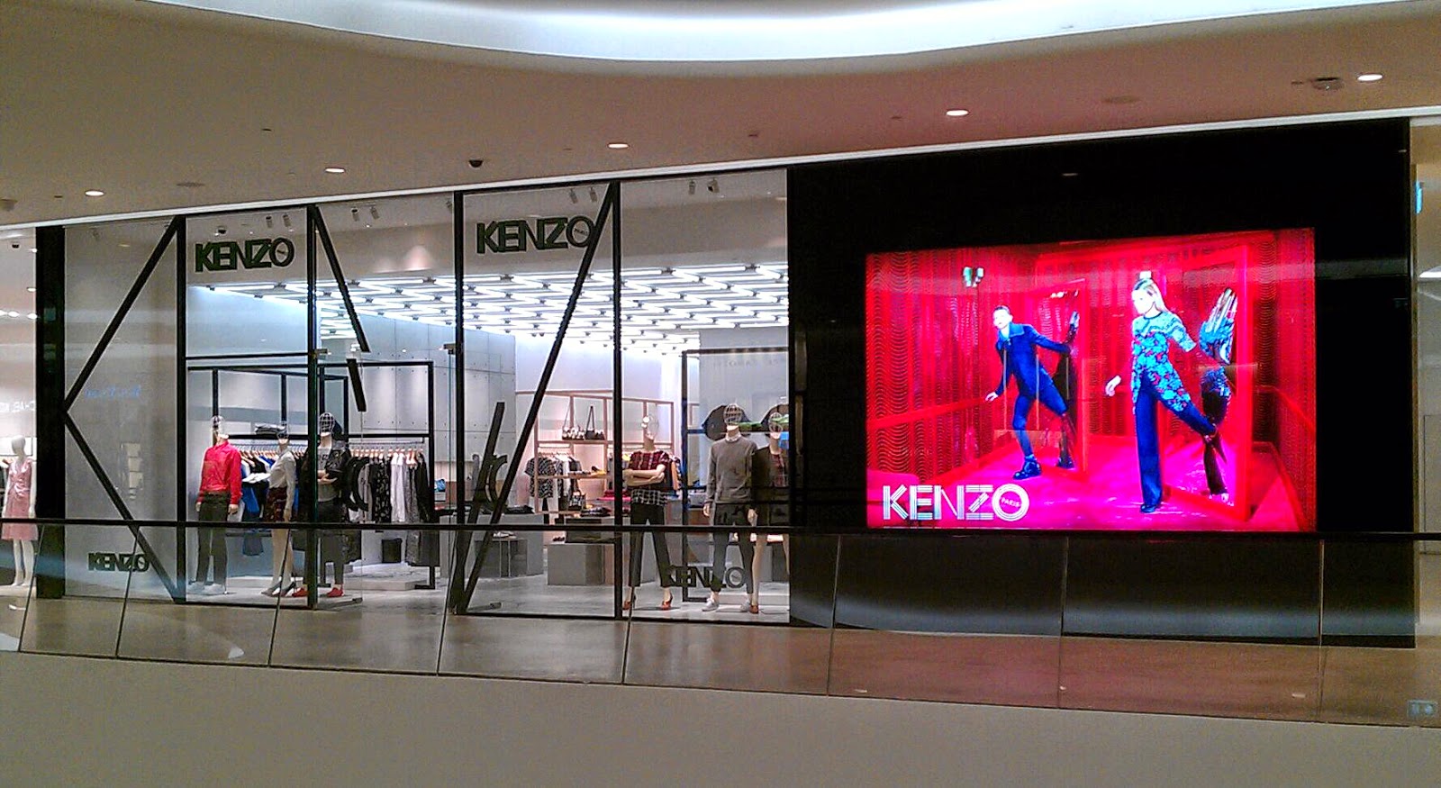 KENZO, Bangkok Kenzo, Window display, Kenzo display