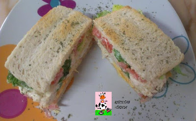 Súper Sandwich De Pollo
