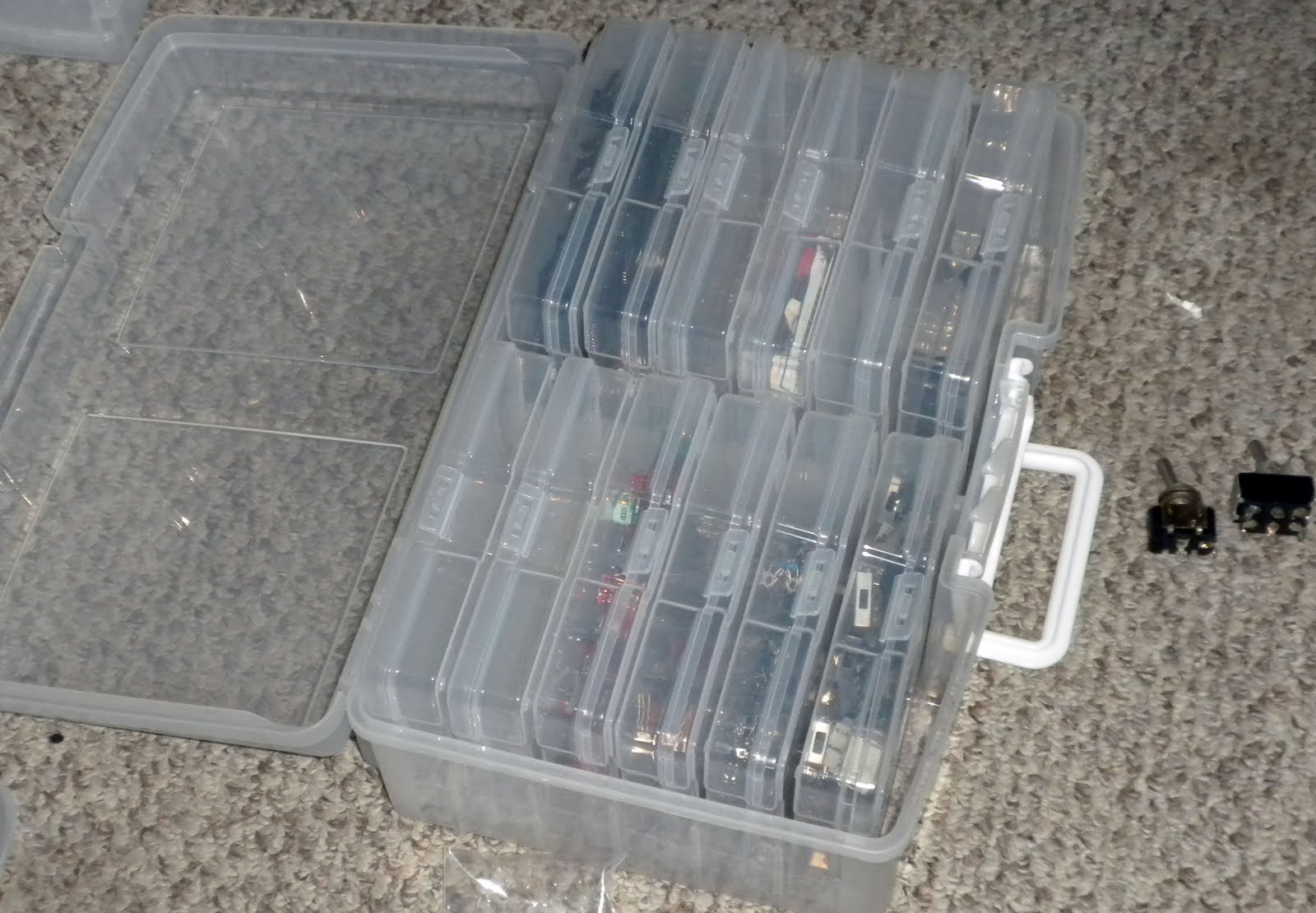 Matman's Odd's and End's Easy Organizing Of Electronic Components