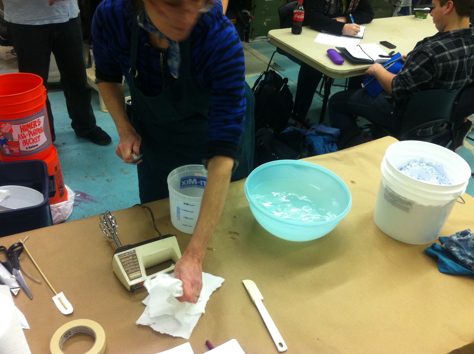 PUPPET CENTRAL Three Demos Alginate Mold, Foam Hand & Plaster One