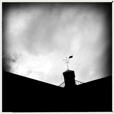 The weather forecast / an ill wind blowing, cloudy / a chance of bullets. // micropoetry - haiku - haikumages
