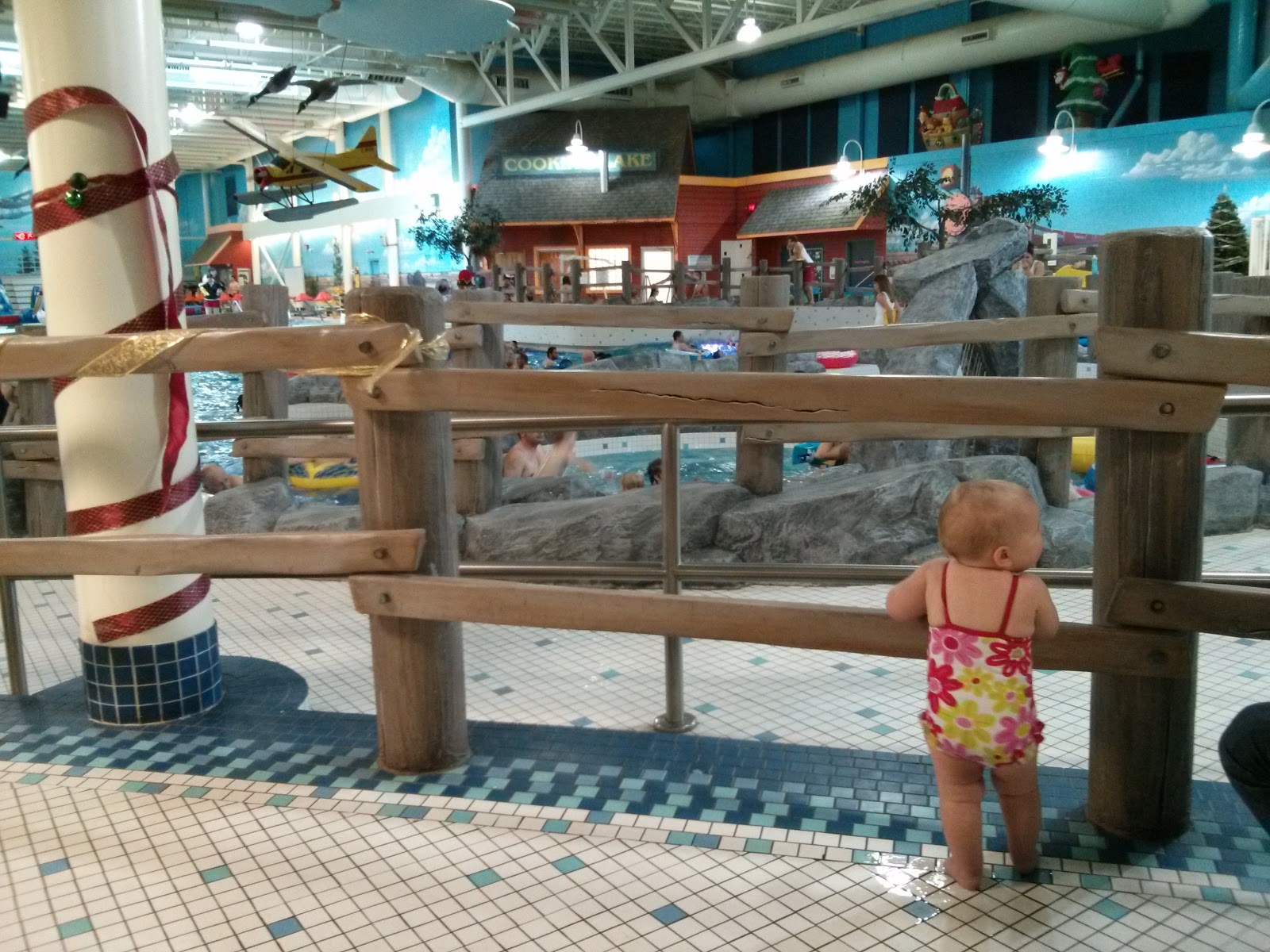 Family Fun Adventures in Edmonton Family Swim Time at Millenium Place