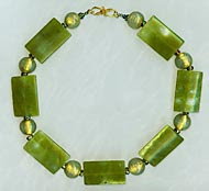 Serpentine & Moretti Necklace