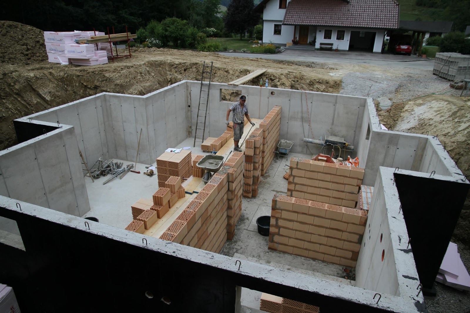 Bautagebuch Von Marlene Und Bernhard Juli 2013