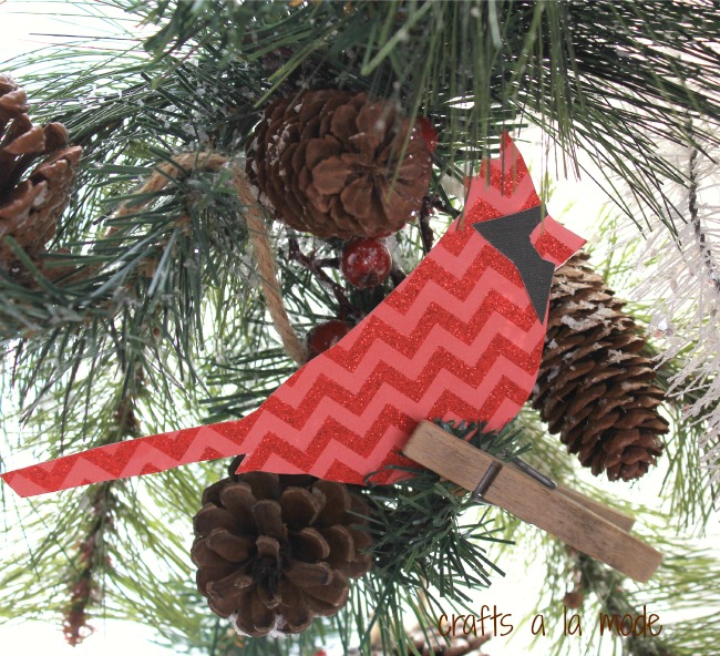 Paper Bird Ornaments Crafts a la Mode Bloglovin’