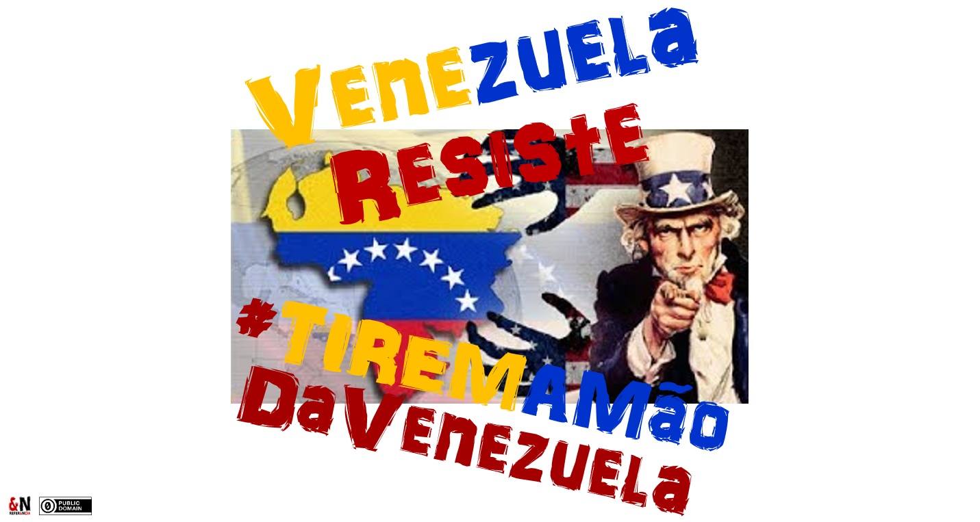 #TiremAsMãosDaVenezuela