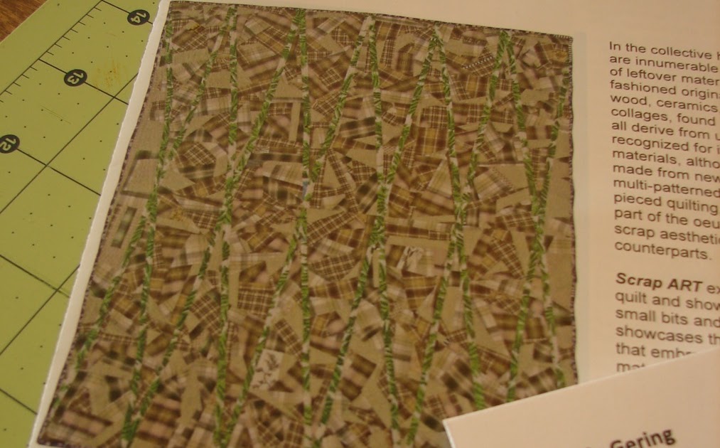 tallgrass prairie studio Tin Ceiling Quilt Comes Home