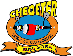 Cheqeter Honda C70 Club Lombok