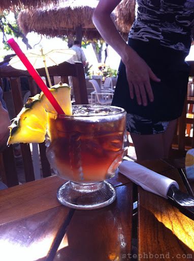 Mai Tai at the Barefoot Grill, West Maui