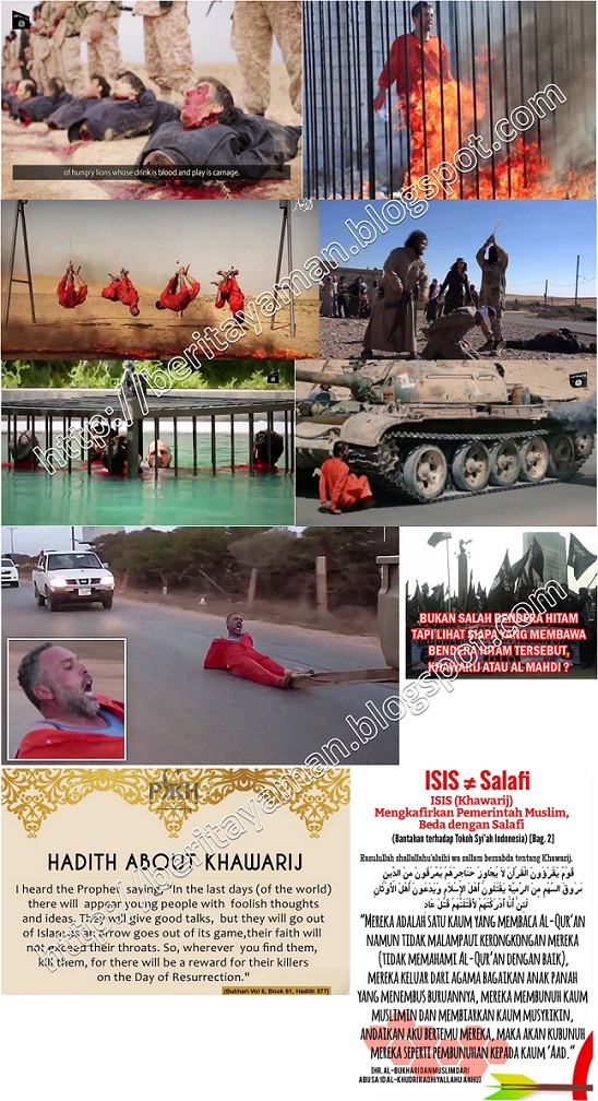 Bukti ISIS adalah Khawarij Bukti ISIS adalah Khawarij