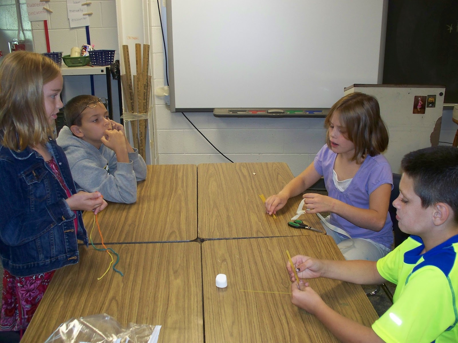 4B News Marshmallow Challenge