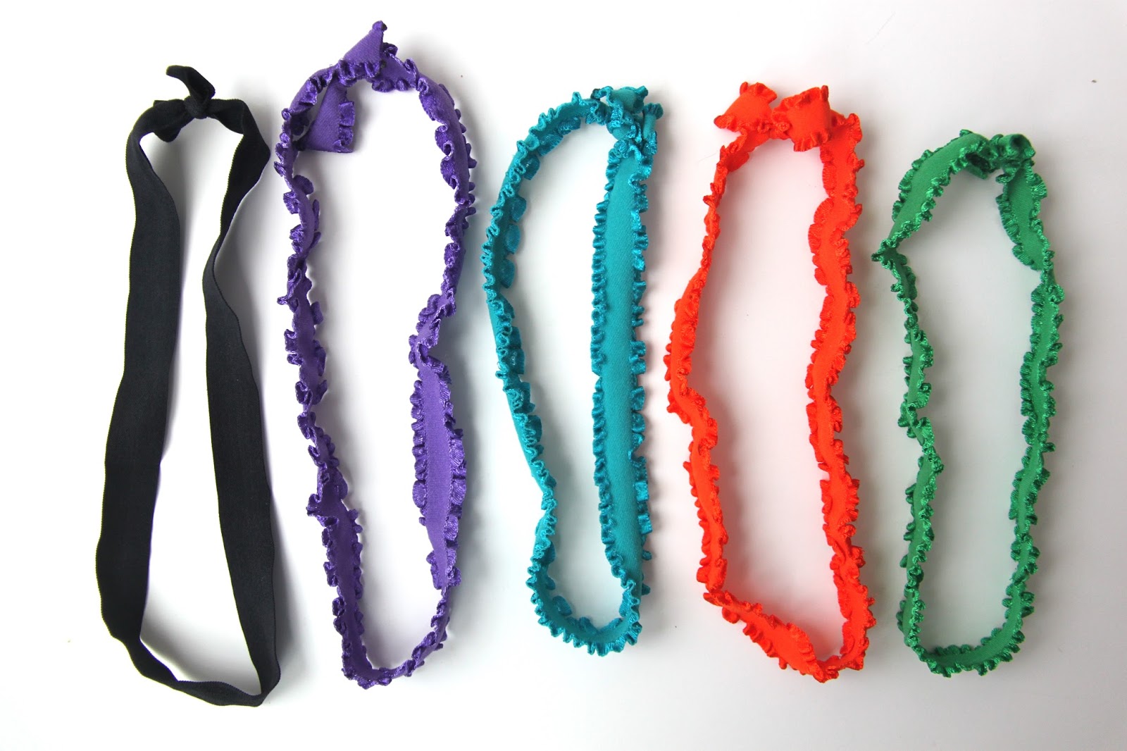TUTORIAL DIY Elastic Headbands Smashed Peas & Carrots