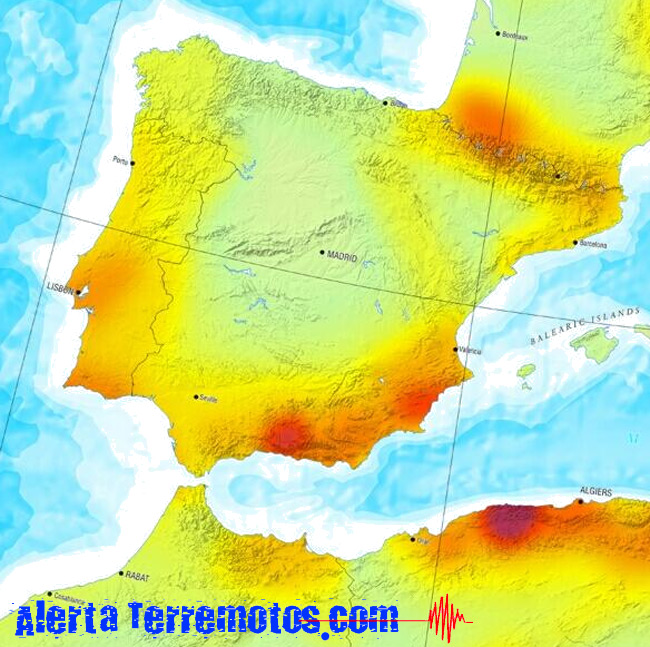 ZONA SISMICAS EN ESPANA zona sismicas en espana: