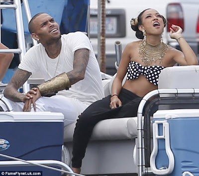 Chris Brown & Karrueche 